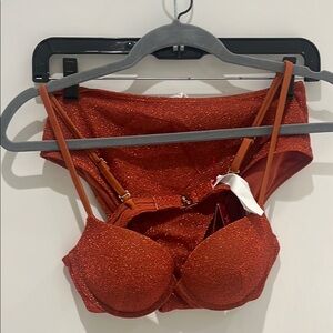 Sparkling Red Women's Intimate Set